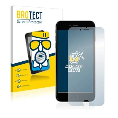 Abbildung von BROTECT Entspiegelungs Schutzglas für Apple iPhone 6S Plus Schutz Folie Panzerfolie Glas Matt [Extrem Kratzfest 9H, Anti Reflex, Fingerprint]