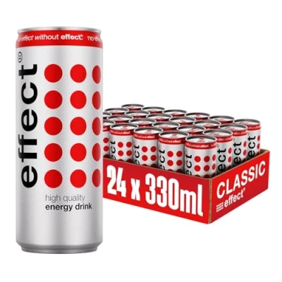 Abbildung von effect CLASSIC Energy Drink 24 x 0,33l Dose Koffeinhaltiger Energie mit dem klassischen Geschmack Die perfekte Erfrischung für den Alltag