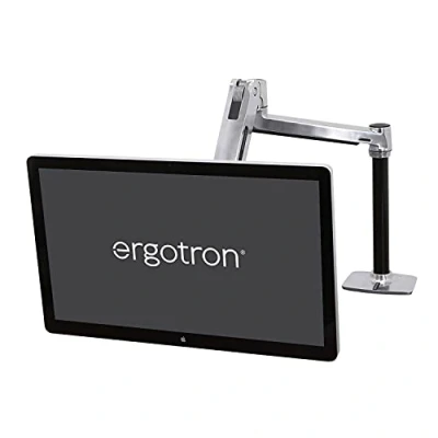 Abbildung von Ergotron LX Sitz Steh Tischmontage LCD Arm, Aluminium