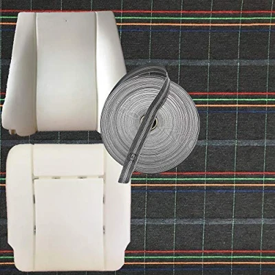 Abbildung von AE AUTO EQUIPE Kit kompatibel mit Panda 750/1000, einschließlich Sitzfläche, Rückenlehne, elastischem Gurt und 2 m Stoff zum Beziehen