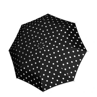 Abbildung von Knirps Stockschirm Schirm, Größe: One Size, Dot art black