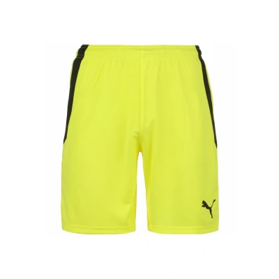 Abbildung von puma Teamliga Football Shorts, Herren, Größe: XL, Fluo yellow black