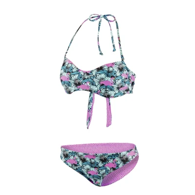 Abbildung von BECO the world of aquasports Flamingo EDEN Bikini türkispink, Damen, Größe: 38, Türkis pink