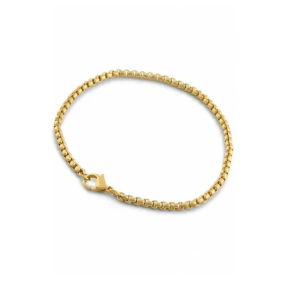 Abbildung von Akitsune BACA Armband goldcoloured, Herren, Größe: 19cm, Gold coloured