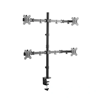 Abbildung von RICOO Monitor Halterung Tisch, Arm für 13 27 Zoll, Monitorhalterung 4 Monitore, Bildschirmhalterung TS2811, Monitorarm, Bildschirm VESA, Bildschirmständer, Halter
