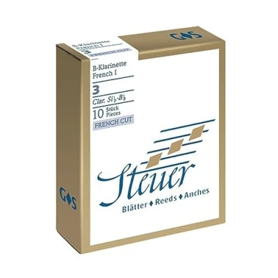 Abbildung von Steuer Blatt BB Klarinette Solo White Line 2.5 französischer Schnitt 10er Packung