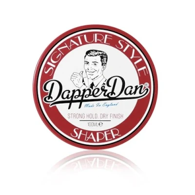 Abbildung von Dapper Dan Signature Style Friseur Styling Clay mit starkem Halt Trockene Oberfläche für kurze bis mittellange Frisuren, schafft Textur und Trennung, Toskanischer Vanilleduft, 100 ml