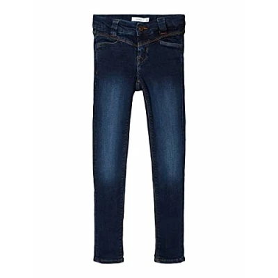 Abbildung von Name It Skinny fit Jeans Mädchen Denim aus Bio Baumwolle Dark Blue 122