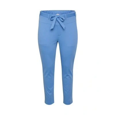 Abbildung von Kaffe Curve Jenna BELT Stoffhose, Damen, Größe: 54/56, Ultramarine