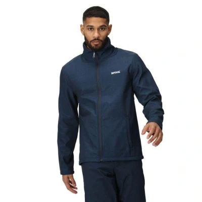 Abbildung von Regatta Mens Cera V Shell Jacket, Navy Marl, Medium
