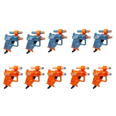 Abbildung von NERF Elite Ace SD 1 Party Pack 10 Blaster und 20 Darts Griff, Visier Amazon Exclusive