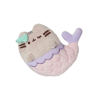 Abbildung von Aurora, 61516, Mermaid Pusheen Small, Eco Friendly Plüschtier, Pink &amp; Lila