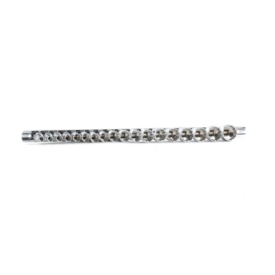 Abbildung von ENERGY NE00345 Steckschlüsseleinsatz Set 18 Spline Chrom Vanadium Stahl 3/8&quot;, 3/8