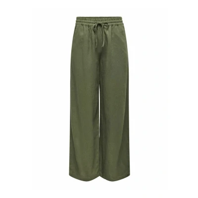 Abbildung von JDY Stoffhose, Damen, Größe: XS, Khaki