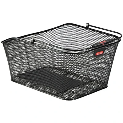 Abbildung von KlickFix Fahrradkorb Hinterradkorb City II 41x21x31cm, engmaschig