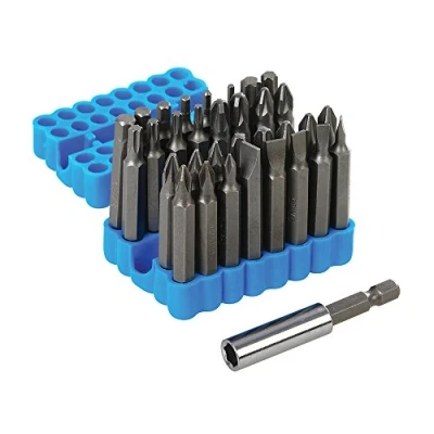 Abbildung von Silverline 456967 Schraubendrehereinsätze, 33 tlg. Satz 50 mm