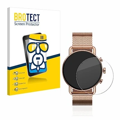 Abbildung von BROTECT Schutzglas für Skagen Falster Gen 6 (41 mm) Schutzfolie Panzer Folie Glas [Extrem Kratzfest 9H, Anti Fingerprint, Ultra Transparent]