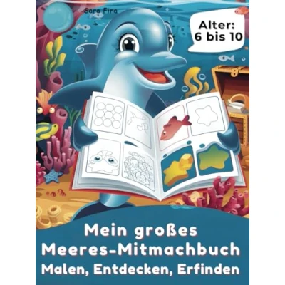 Abbildung von Mein großes Meeres Mitmachbuch: Malen, Entdecken und Erfinden