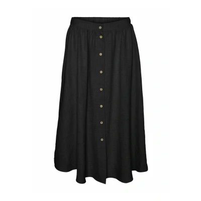 Abbildung von Vero Moda Vmmelaney Alinienrock, Damen, Größe: XS, Black
