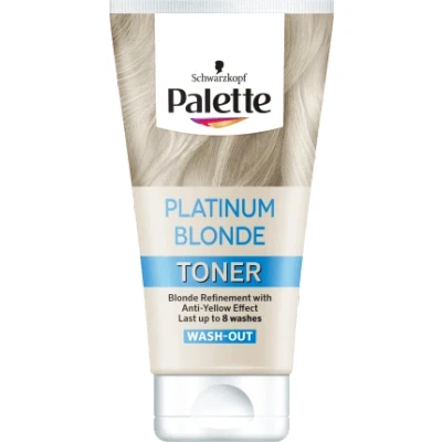 Abbildung von PALETTE_Toner Platinum Blonde Toner für blondes Haar Platin Effekt 150ml