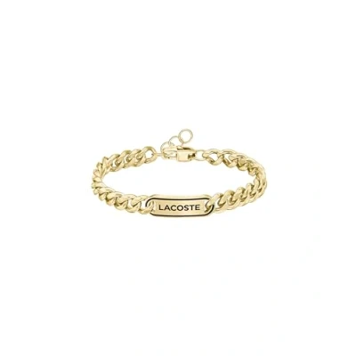 Abbildung von Lacoste Gliederarmband für Herren Kollektion DISTRICT Gelbgold 2040225