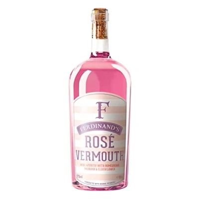 Abbildung von Ferdinand&#039;s Rosé Vermouth Magnum 1500 ml 17% Vol. Erfrischendes und hervorragendes Sommergetränk Für den puren Genuss oder mit Tonic