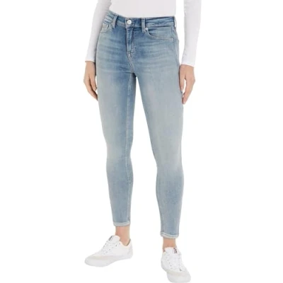 Abbildung von Tommy Jeans NORA Skinny Fit, Damen, Größe: 24x32, Denim light