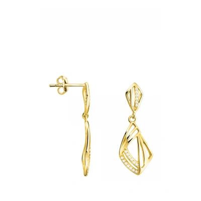 Abbildung von Sofia Milani Geometry Ohrringe goldcoloured, Damen, Größe: One Size, Gold/coloured