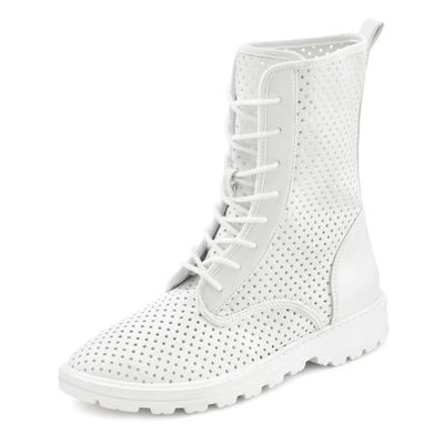 Abbildung von Lascana Schnürstiefelette, Damen, Größe: 36, Weiß Schuhe