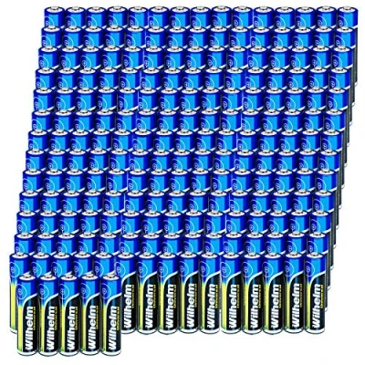 Abbildung von Wilhelm Universal Batterien AA Mignon AAA Mikro 9V Block (AAA Mikro, 200)