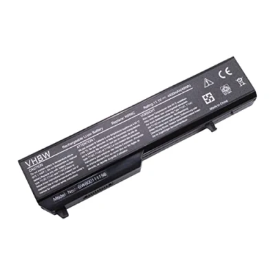 Abbildung von vhbw Akku kompatibel mit Dell Vostro 1310, 1320, 1520, 2510, 510 Notebook (4400mAh, 11,1V, Li Ion)