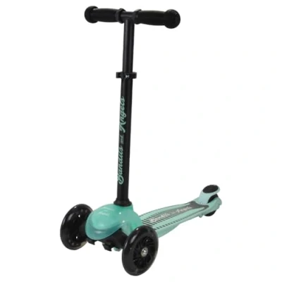 Abbildung von Kinderroller mit 3 rädern LED Little Adventure Minze ab 2 Jahren Bandits &amp; Angels