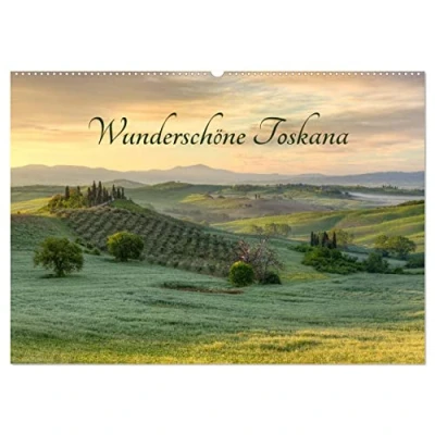 Abbildung von Wunderschöne Toskana (Wandkalender 2025 DIN A2 quer), CALVENDO Monatskalender