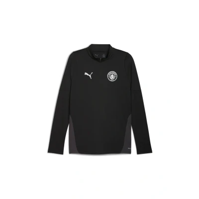 Abbildung von Puma Manchester City Trainingstop Herren Black/Silver Größe: S