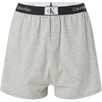 Abbildung von Calvin Klein Underwear Sleep Short Nachtwäsche Hose, Damen, Größe: Medium, Grey heather