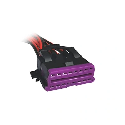 Abbildung von D39CS Bolwins OBD2 16pin Kabel Adapter für Auto und LKW OBDII Anschlusskabel, Kompatibel mit V W Fahrzeugen