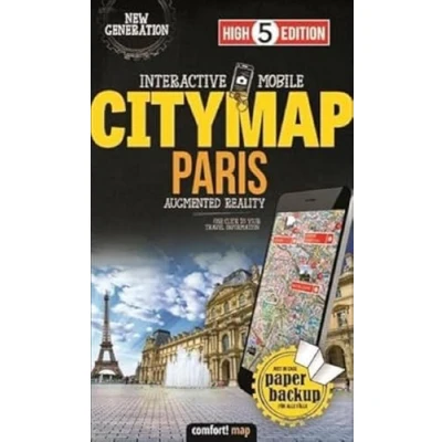 Abbildung von Interactive Mobile CITYMAP Paris: Stadtplan Paris 1:16 500: 500. New Generation (High 5 Edition Collection)