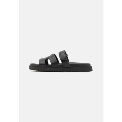Abbildung von Steve Madden Missile Pantolette flach black, Damen, Größe: 36, Black Schuhe