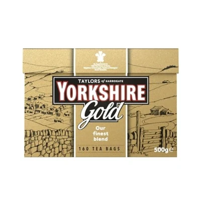 Abbildung von Yorkshire Gold Premium Mischung, traditioneller Englischer Tee aus verantwortungsvollen Quellen 160 Teebeutel (6er Pack)
