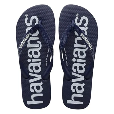 Abbildung von Havaianas Top Logomania, Bequeme, Robuste und Leichte Badelatschen, Sohle mit Großem Logo, Unisex Erwachsene