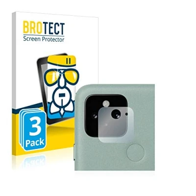 Abbildung von BROTECT Schutzglas für Google Pixel 5 (NUR Kameraschutz) (3 Stück) Schutzfolie Panzer Folie Glas [Extrem Kratzfest 9H, Anti Fingerprint,