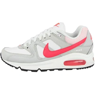 Abbildung von Nike Air Max Command 397690 169 Unisex Erwachsene Laufschuhe Training Silber (White/Hyper Punch Lght Ash Gry) 38.5