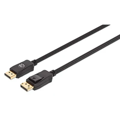 Abbildung von Manhattan DisplayPort Anschlusskabel Stecker, Stecker 2.00 m Schwarz 353618 Kabel