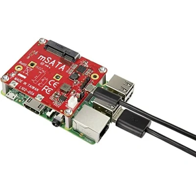 Abbildung von Renkforce USB/mSATA Converter Shield Passend für (Entwicklungskits): Raspberry Pi