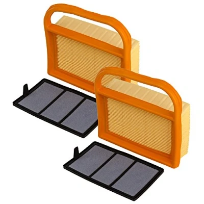 Abbildung von OxoxO Ersatz Luftfilter + Vorfilter passend für BR320 STIHL TS410 TS420 Rasenmäher, ersetzt 4238 140 1800 4401 42381410300B