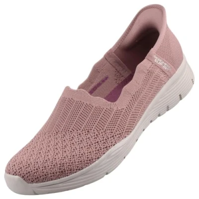Abbildung von Skechers Damen Seager Believe It Sneaker, violett, 37 EU