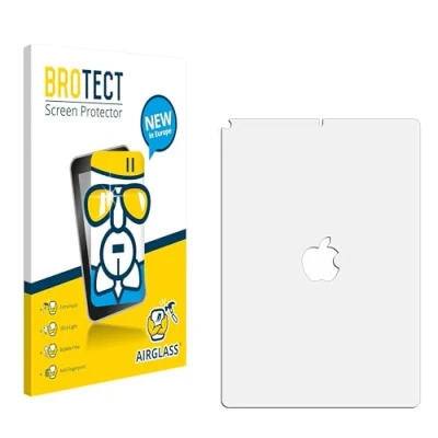 Abbildung von BROTECT Schutzglas für Apple iPad Air 2019 (Rückseite, 3. Gen.) Schutzfolie Panzer Folie Glas [Extrem Kratzfest 9H, Anti Fingerprint,