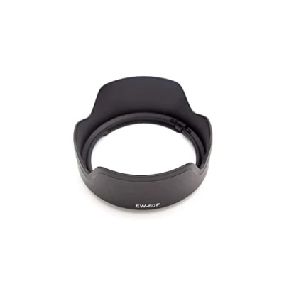 Abbildung von vhbw Gegenlichtblende Ersatz für Canon EW 60F 55mm Objektiv Schwarz, Kunststoff, tulpenförmig