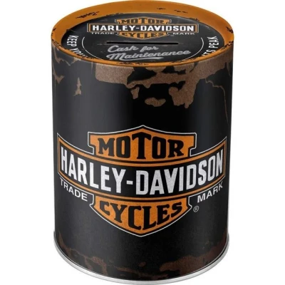Abbildung von Nostalgic Art Spardose Sparbüchse Harley Davidson Genuine Logo