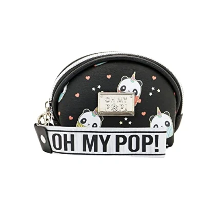 Abbildung von Oh My Pop! Pandicorn Oval Geldbörse, Schwarz